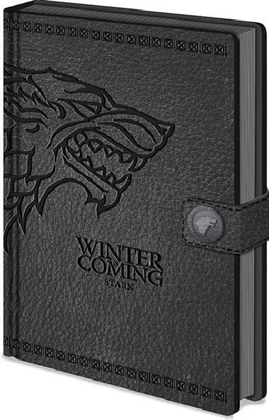Zpisnk Premium Game of Thrones - Stark A5 - neuveden