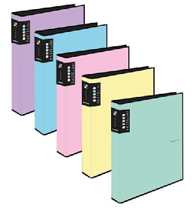 Poada A4 lamino R25 -4 krouky PASTELINI modr - Pastelini