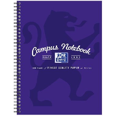 OXFORD Zápisník Campus A4+ čistý 50 listů CZ/SK - neuveden