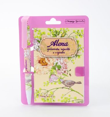 Magnetick bloek s propiskou ALENA - Happy Spirit