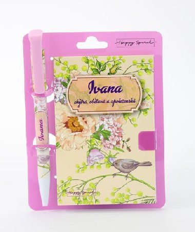 Magnetick bloek s propiskou IVANA - Happy Spirit
