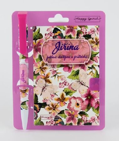 Magnetick bloek s propiskou JIINA - Happy Spirit