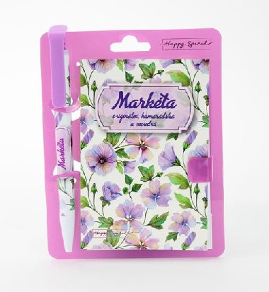Magnetick bloek s propiskou MARKTA - Happy Spirit