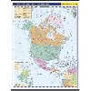 Severn a stedn Amerika - koln nstnn politick mapa 1:10 mil./96x126,5 cm - neuveden
