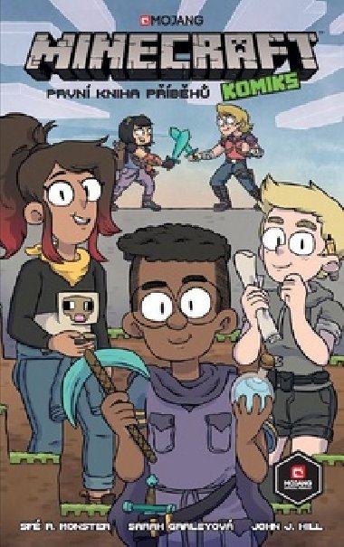 Minecraft komiks 1 - Prvn kniha pbh - Sarah Graleyov