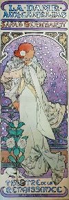 Blahopn Alfons Mucha - La Dame aux Camlias - neuveden
