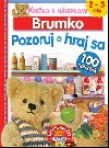 Knika s nlepkami Brumko Pozoruj a hraj sa - 