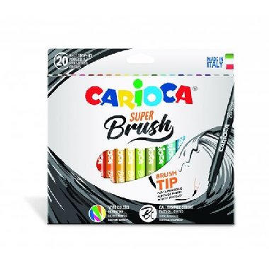 CARIOCA ttcov pera Super Brush 20 ks - neuveden