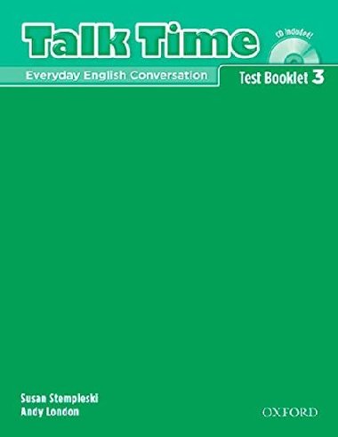 Talk Time 3 Test Booklet with Audio CD - kolektiv autor
