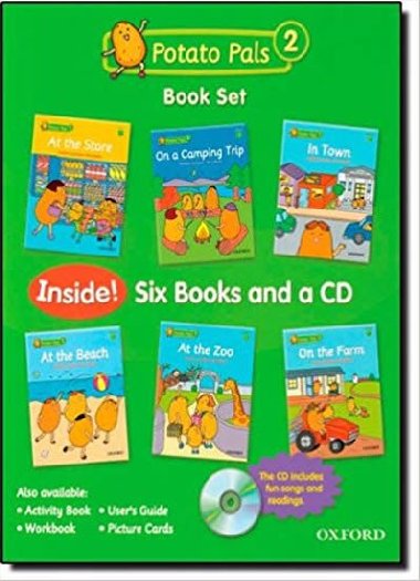 Potato Pals 2 Book + Audio CD Pack - kolektiv autor