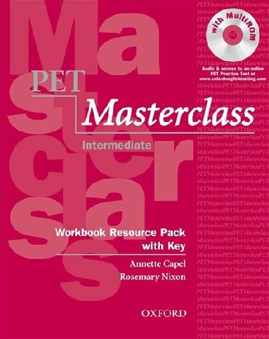 Pet Masterclass Workbook Resource Pack with Key + Multirom - kolektiv autor