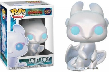 Funko POP Movies: HTTYD3 - Light Fury - neuveden