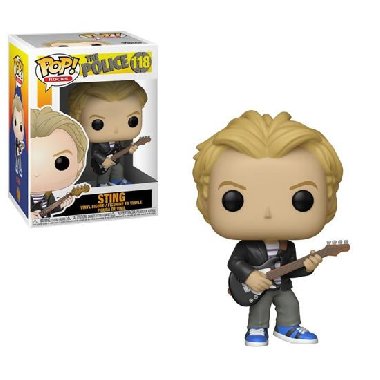 Funko Pop Rocks: The Police - Sting - neuveden