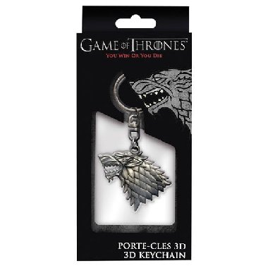 Klenka Game of Thrones - Stark 3D (kov) - neuveden