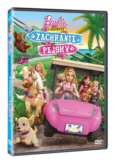 Barbie: Zachrate pejsky DVD - neuveden