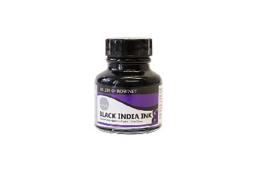 Daler - Rowney SIMPLY tuž - Black India 29,5 ml - neuveden