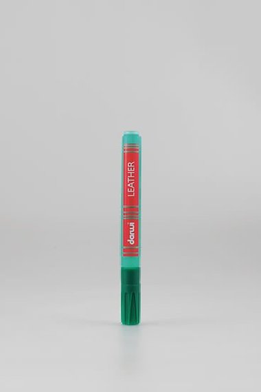 DARWI LEATHER fixy na ki a koenku - Tmav zelen 6 ml - neuveden