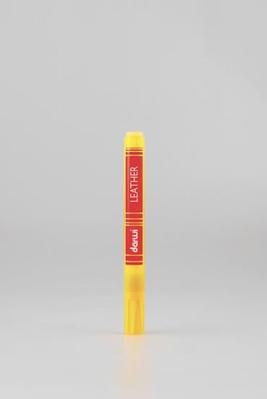 DARWI LEATHER fixy na ki a koenku - Tmav lut 6 ml - neuveden
