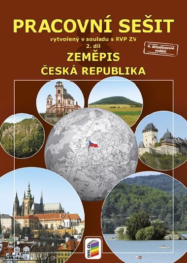 Zeměpis 8, 2. díl - Česká republika (barevný pracovní sešit) - neuveden