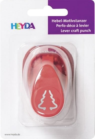 HEYDA ozdobn drovaka 3D velikost S - stromek 1,7 cm - neuveden