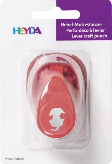 HEYDA ozdobná děrovačka velikost S - pejsek  1,7 cm - Heyda