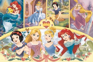 Disney Princezny: Puzzle/MAXI 24 dlk - neuveden
