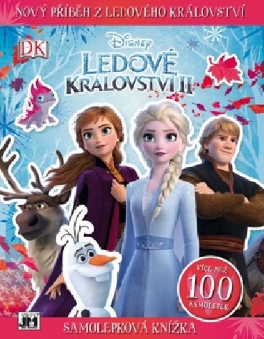 Samolepkov knka Ledov krlovstv 2 - Walt Disney