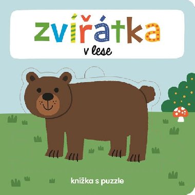 Zvtka v lese - knka s puzzle - Beatrice Tinarelli