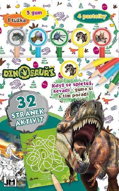 Dinosaui - Aktivity s gumami - neuveden