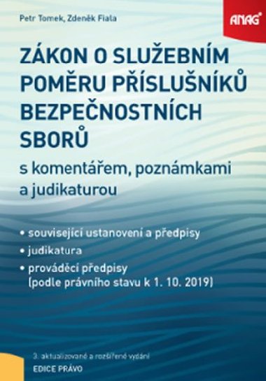 Zákon o služebním poměru příslušníků bezpečnostních sborů - Petr Tomek
