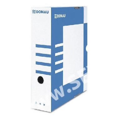 Donau archivan box A4 80 mm lepenka - modr - neuveden