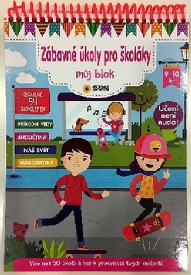 Zábavné úkoly pro školáky 9-10 let - Nakladatelství SUN