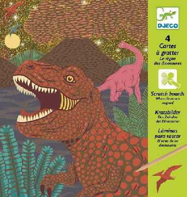 Djeco Vykrabvac obrzky Dinosaui - neuveden