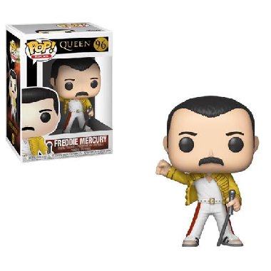 Funko POP Rocks: Queen - Freddie Mercury (Wembley 1986) - neuveden