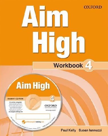 Aim High 4 Workbook + CD-ROM - Kelly Paul