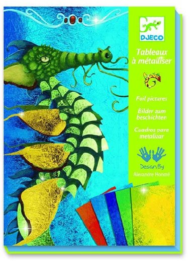 Djeco Vtvarn sada s foliemi Draci - neuveden