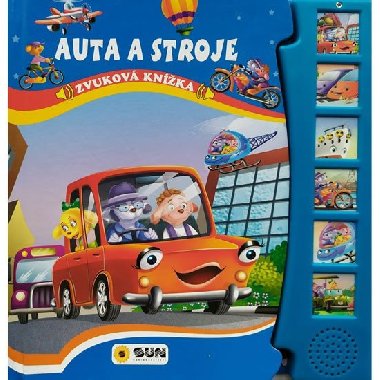 Auta a stroje - Zvukov knka - Nakladatelstv SUN