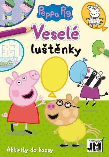 Peppa lutnky - Aktivity do kapsy - Jiri Models