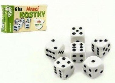 Hrací kostky - Teddies