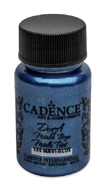 Cadence metalick akrylov barva- modr - neuveden