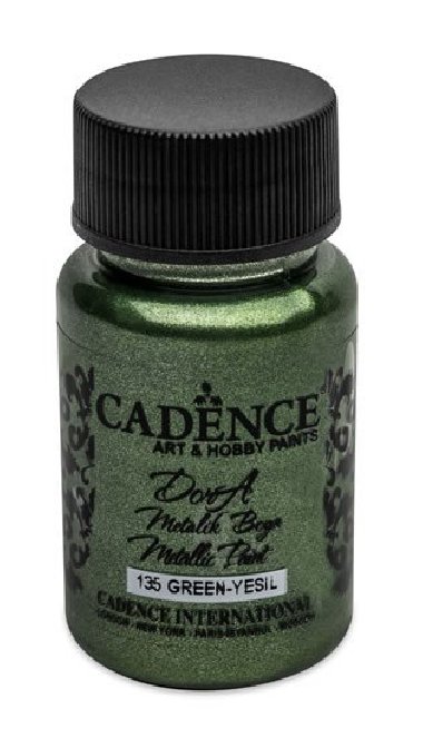 Cadence metalick akrylov barva- zelen - neuveden