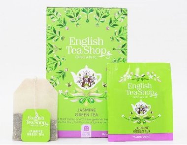 English Tea Shop Jasmn a zelen aj - design mandala - neuveden