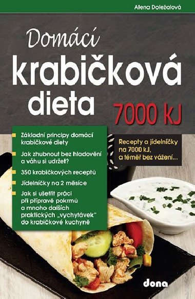 Domc krabikov dieta 7000 kJ, a tm bez ven - Alena Dolealov