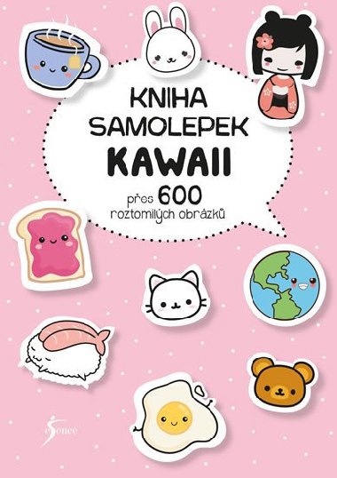 Kniha samolepek: Kawaii - Esence