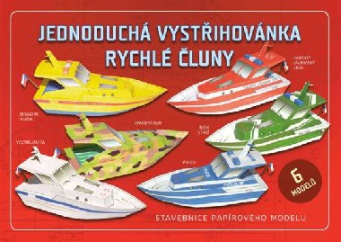 Jednoduch vystihovnka rychl luny - 6 model - Stavebnice paprovho modelu - Ivan Zadrail