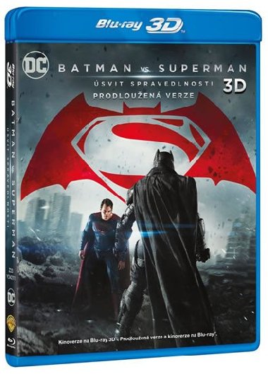 Batman vs. Superman: svit spravedlnosti 3BD (3D+2D+2D prodlouen verze) - neuveden