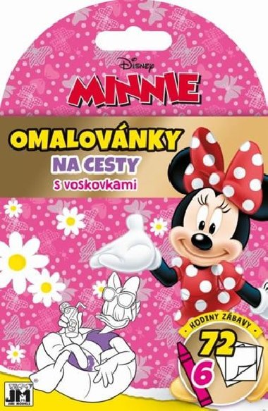 Omalovnky na cesty s voskovkami Minnie - Jiri Models