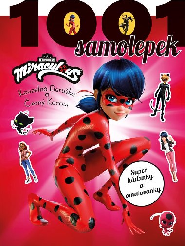 Kouzeln Beruka a ern kocour - 1001 samolepek - Egmont