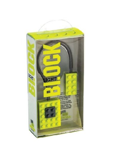 BLOCK lamp zelená - 