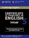 Cambridge Certificate of Proficiency in English 5 Students Book with Answers - kolektiv autor
